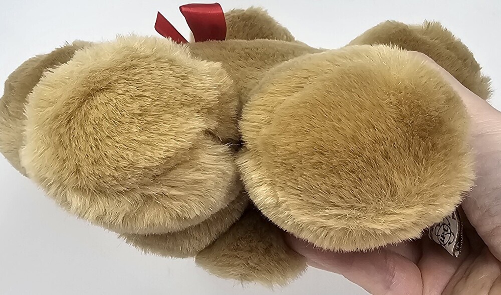Ganz Bros Vtg 1985 Cuddle Teddy Bear Brown 8.5" Soft Collectible Excellent - Picture 6 of 8